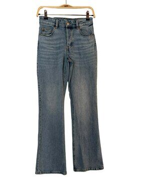 H&M High-Waisted Button-Fly Jeans US Size 4